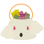 おばけのハロウィンバケツ