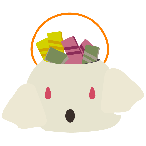 おばけのハロウィンバケツ