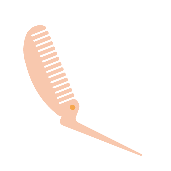 折りたたみコーム