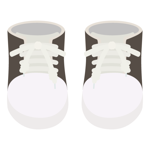 ハイカットスニーカー（黒）