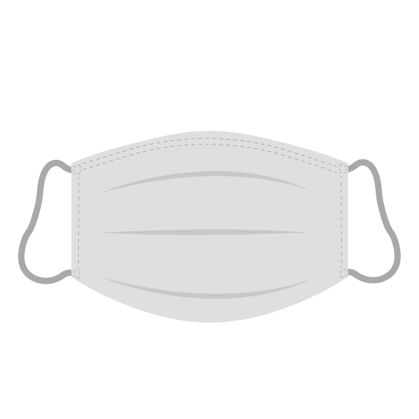 プリーツマスク