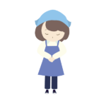 お辞儀をする店員（女性）2