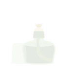 火をつける前のアルコールランプ