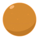 オレンジのスーパーボール