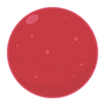 赤いスーパーボール