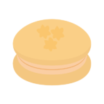 フリージアの花のマカロン