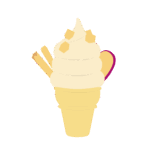 さつまいもソフトクリーム