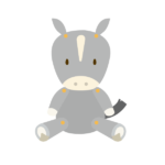 うまのぬいぐるみ