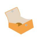 ボックスタイプのコインケース